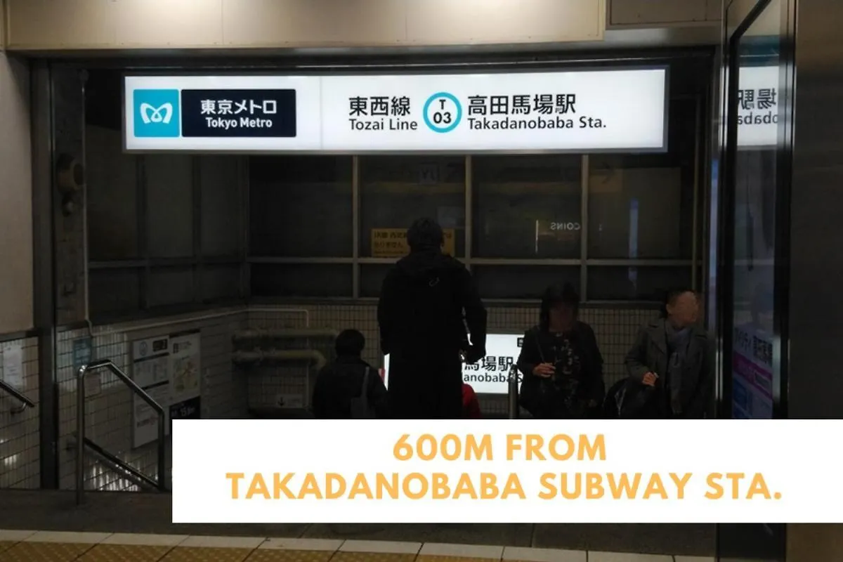 Apartament Comma House Takadanobaba 101+102 Tokio